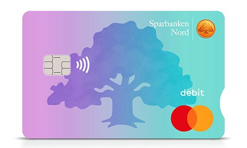 Bankkort Mastercard ung